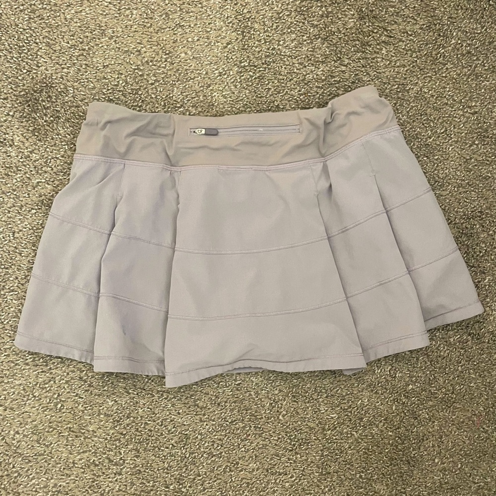 Lululemon tennis skirt pace rival